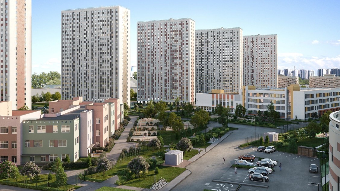 фасад дома, здание по адресу г Санкт-Петербург, Октябрьская наб, д 102